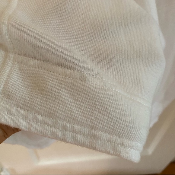 Aerie White Long Sleeve Oversize Hoodie Size Medium - Picture 11 of 12